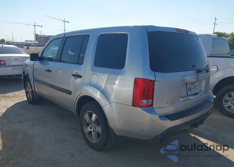 2013 Honda Pilot Lx из США, поврежденный, VIN 5FNYF3H22DB017768